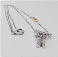 Collana Salvini Donna Provence in Oro bianco Diamante 0.25 Ct 20021465 47 SG - 20021465 47 SG